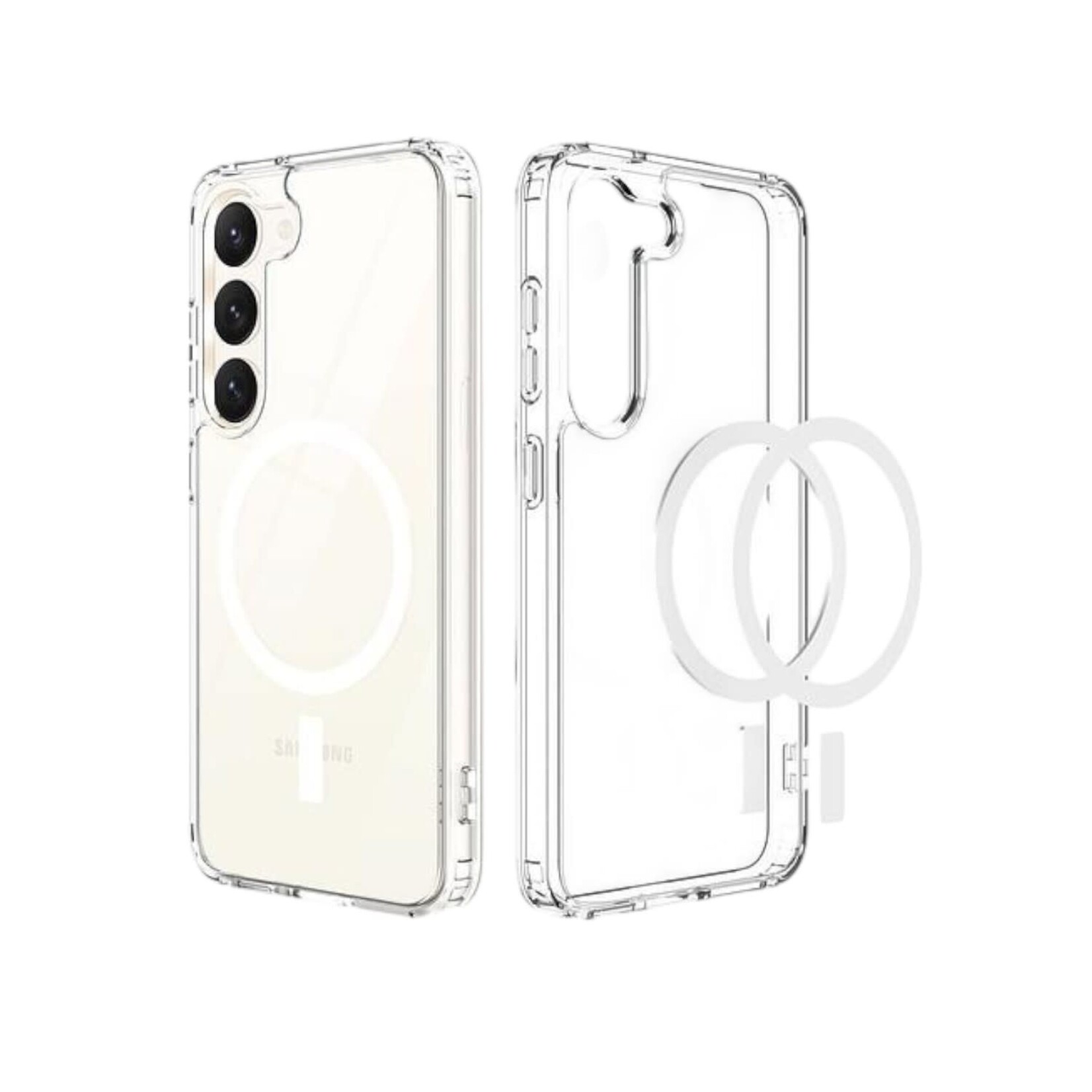 ÉTUI CASE SAMSUNG GALAXY S25 - Clear Case With Wireless Charging