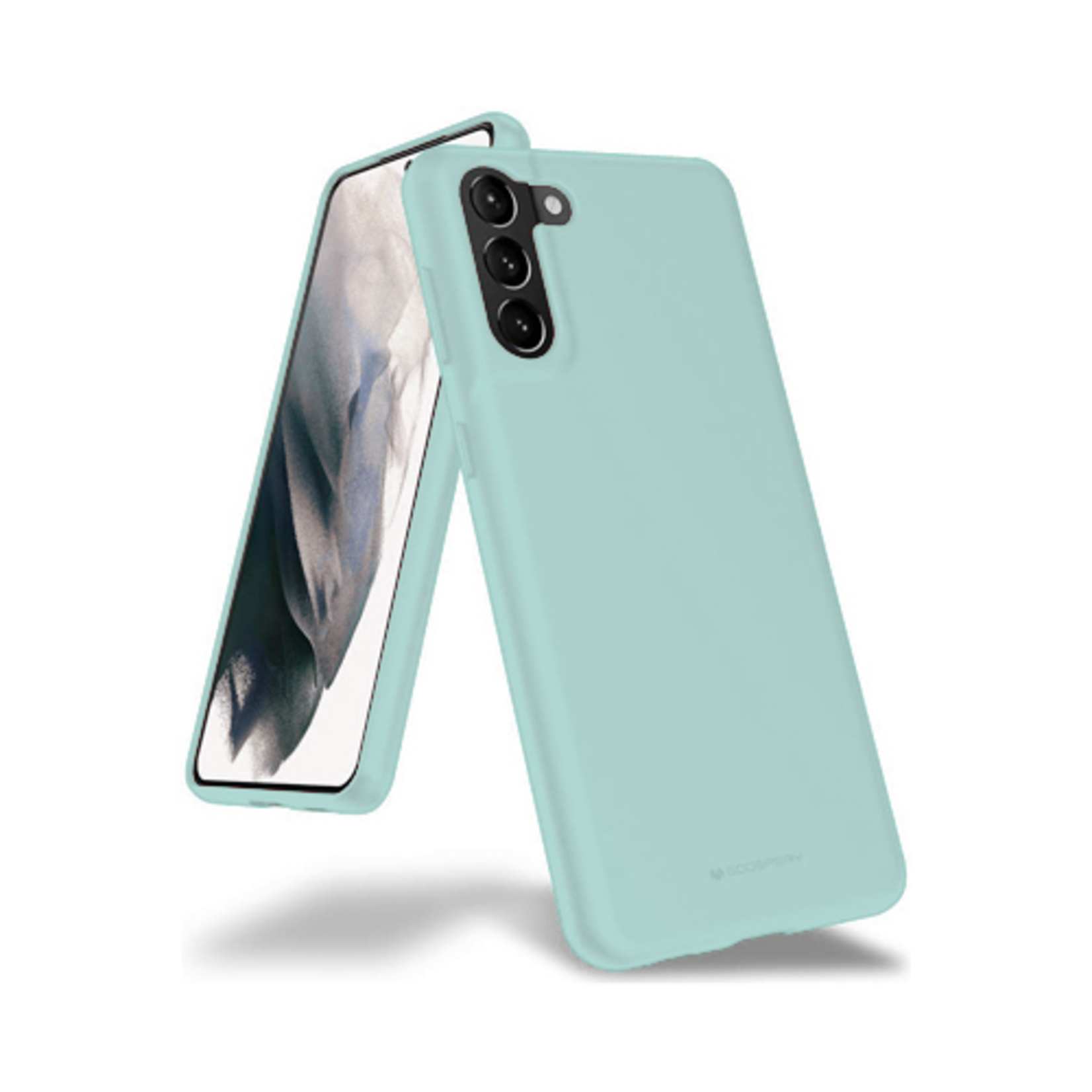 ÉTUI CASE SAMSUNG S21 FE Goospery Soft Feeling Case MINT