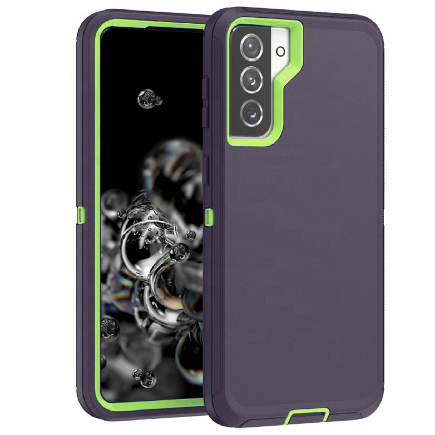 ÉTUI CASE SAMSUNG S21 FE FASHION DEFENDER NAVY BLUE