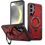 ÉTUI CASE SAMSUNG A36 / A56 Hard Case with MagSafe Ring, Fully Rotative RED