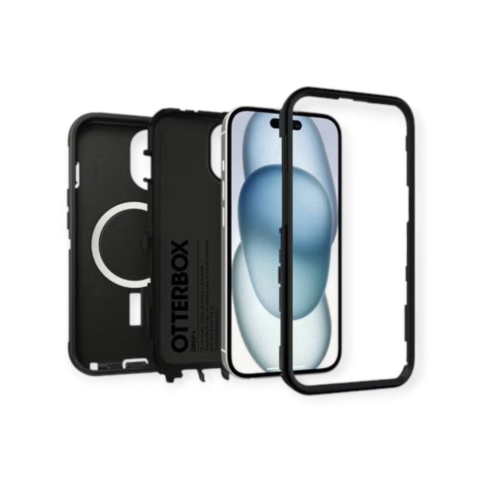 ÉTUI IPHONE 17E / 16E / 15 / 14 / 13 - Otterbox Defender Pro MagSafe Case Black