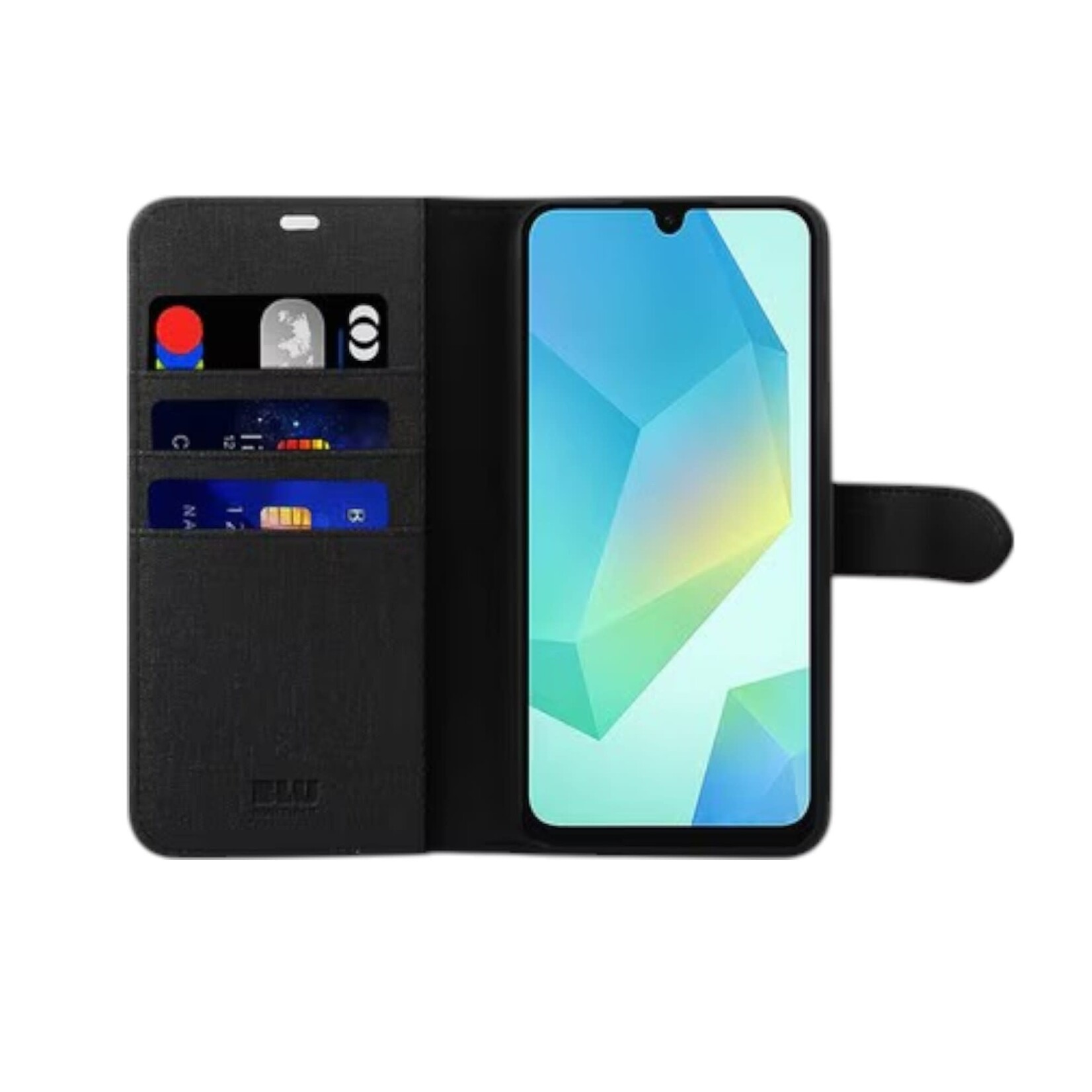 Samsung ÉTUI SAMSUNG A16 5G  / A17 - Folio 2-in-1 Case Black Blu Element