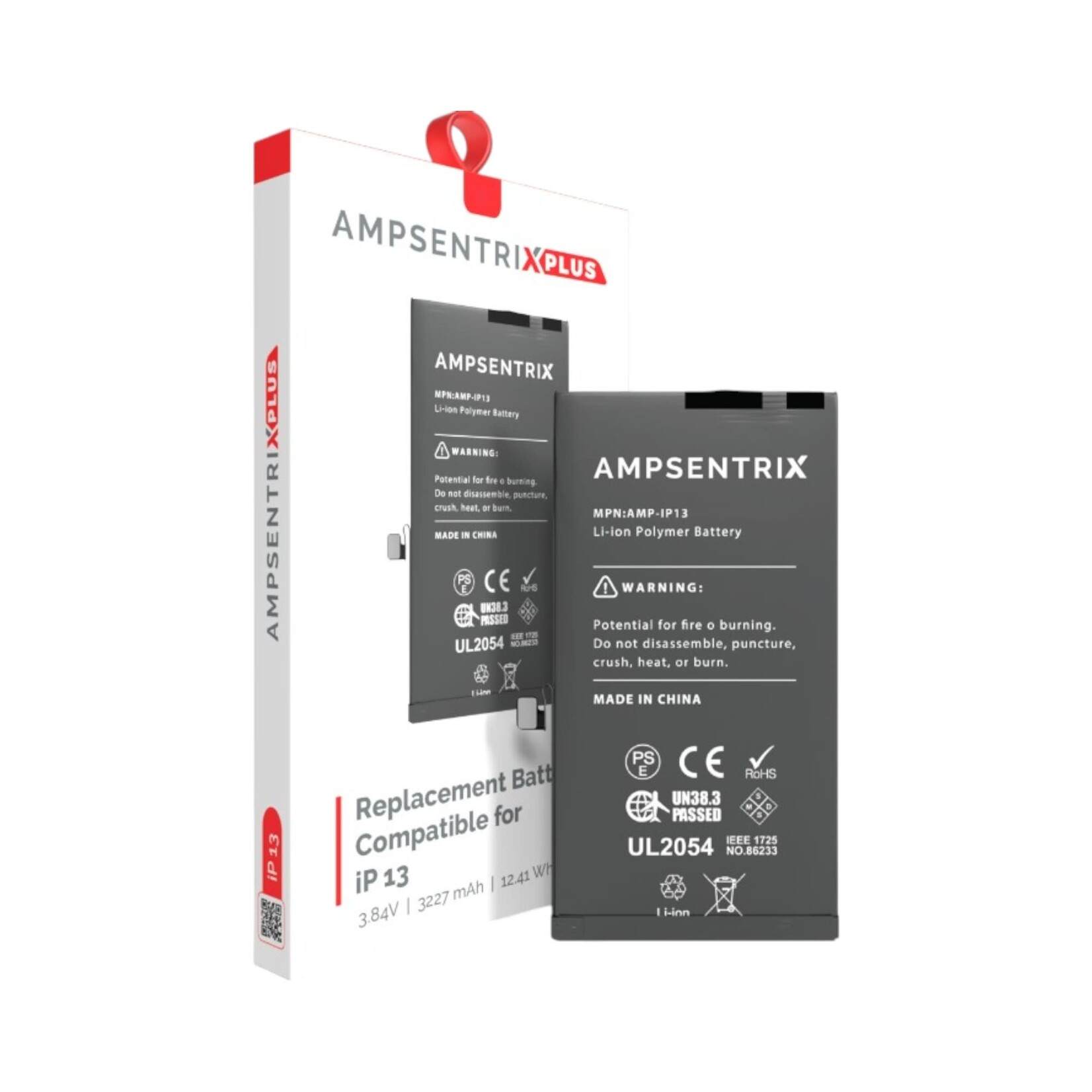 Apple Replacement Battery  iPhone 13 (AmpSentrix Plus)