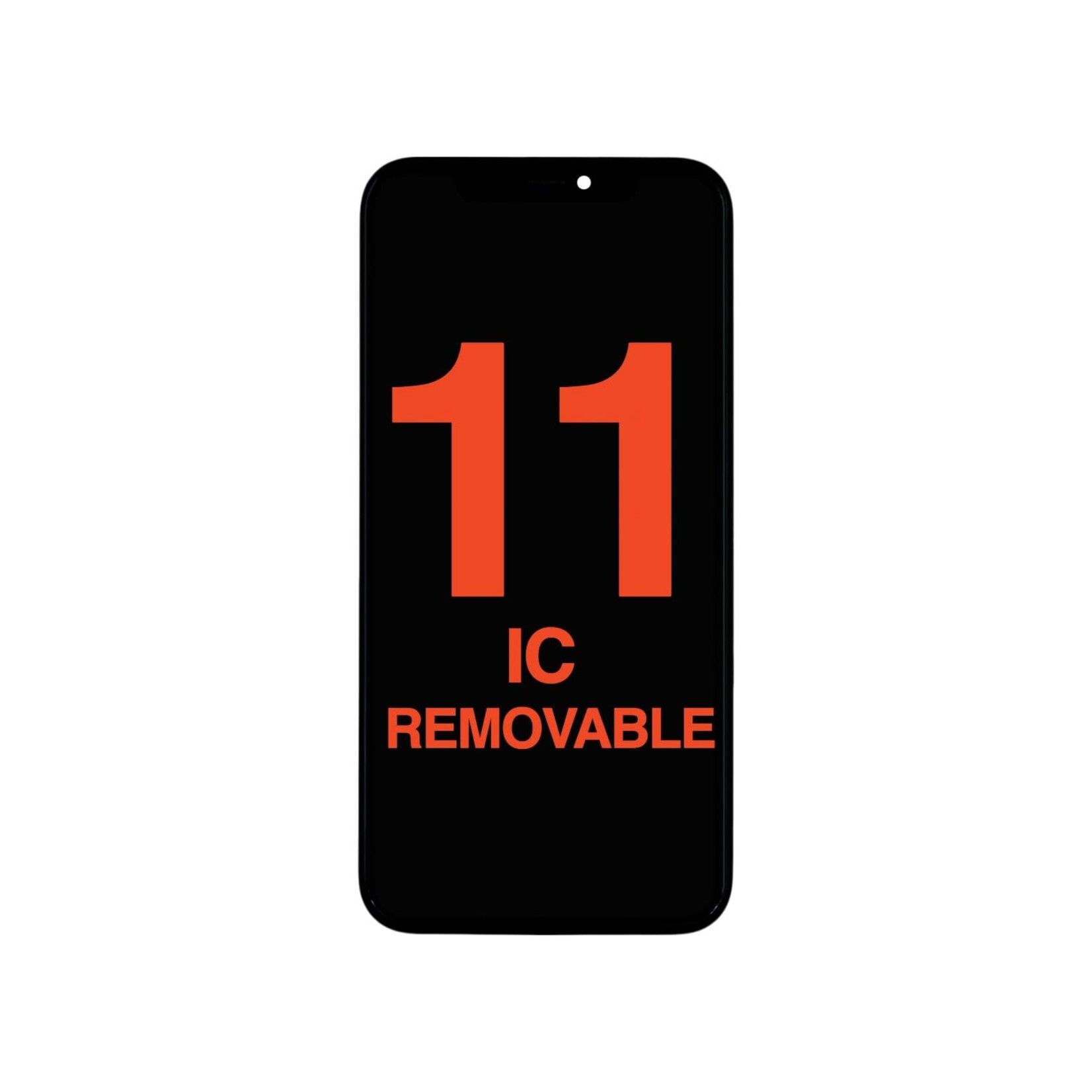 Apple LCD With Steel Plate Pre-Installed iPhone 11 (Aftermarket Pro: XO7 / Incell)