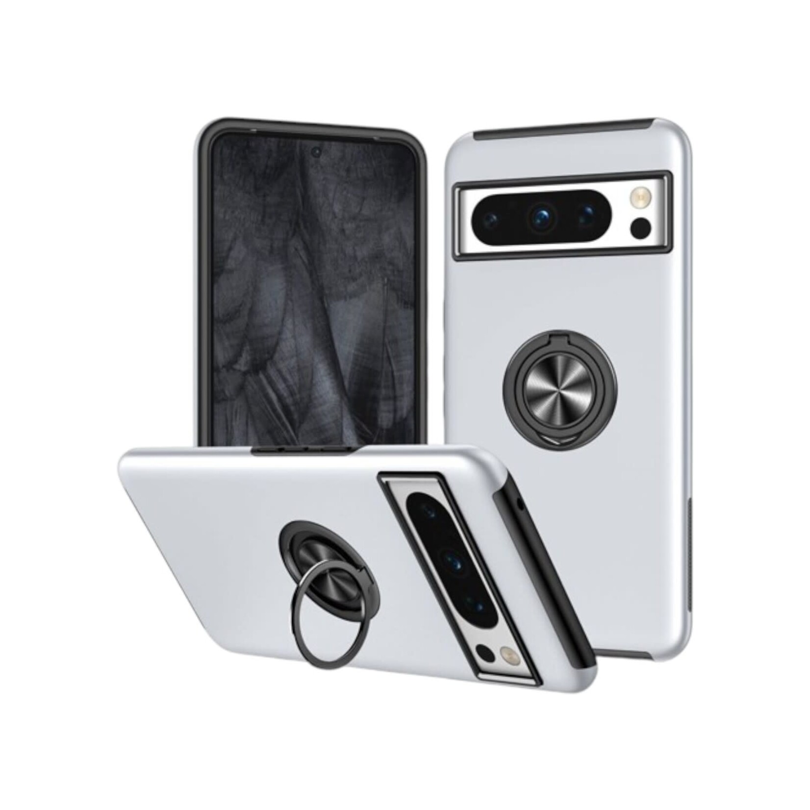 ÉTUI CASE GOOGLE PIXEL 10 / 10 PRO - Hybrid Shock Absorbing Case with Kickstand