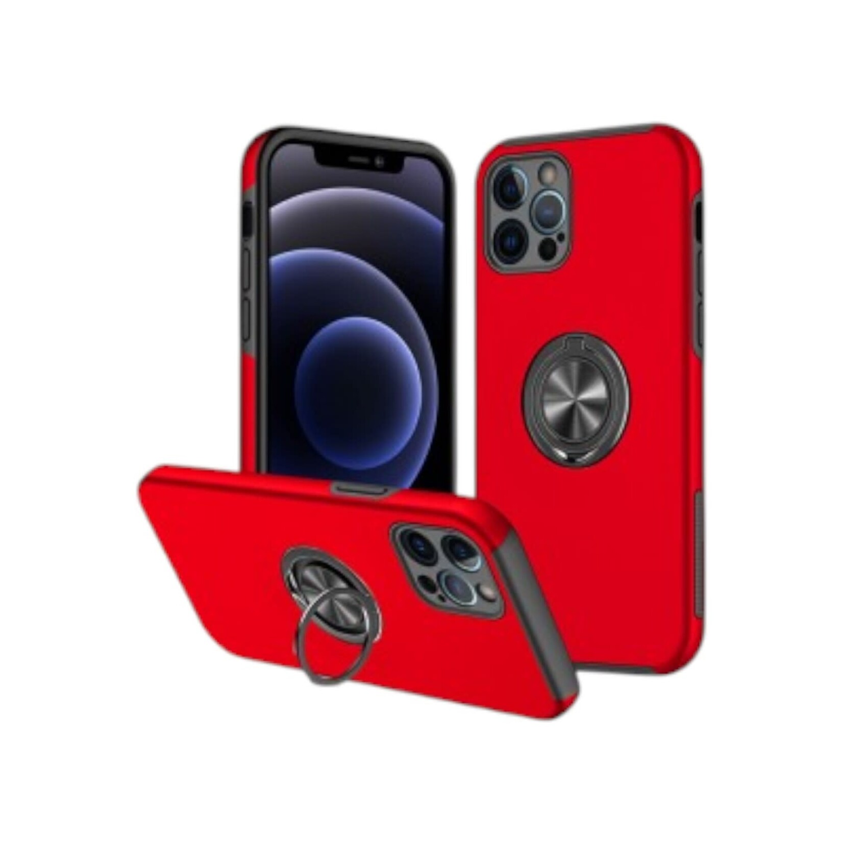 ÉTUI CASE IPHONE 17 AIR - Hybrid Shock Absorbing Case with Kickstand
