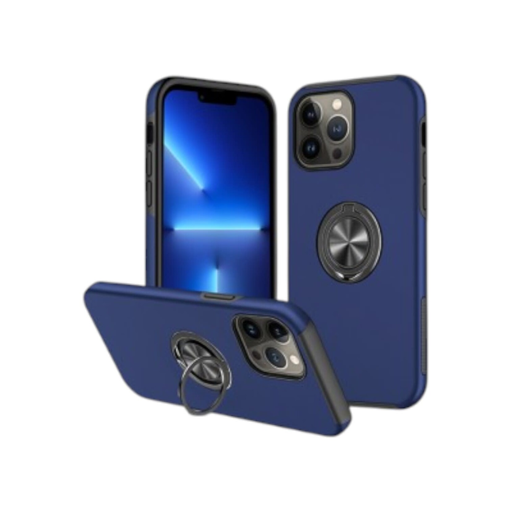 ÉTUI CASE IPHONE 17 AIR - Hybrid Shock Absorbing Case with Kickstand