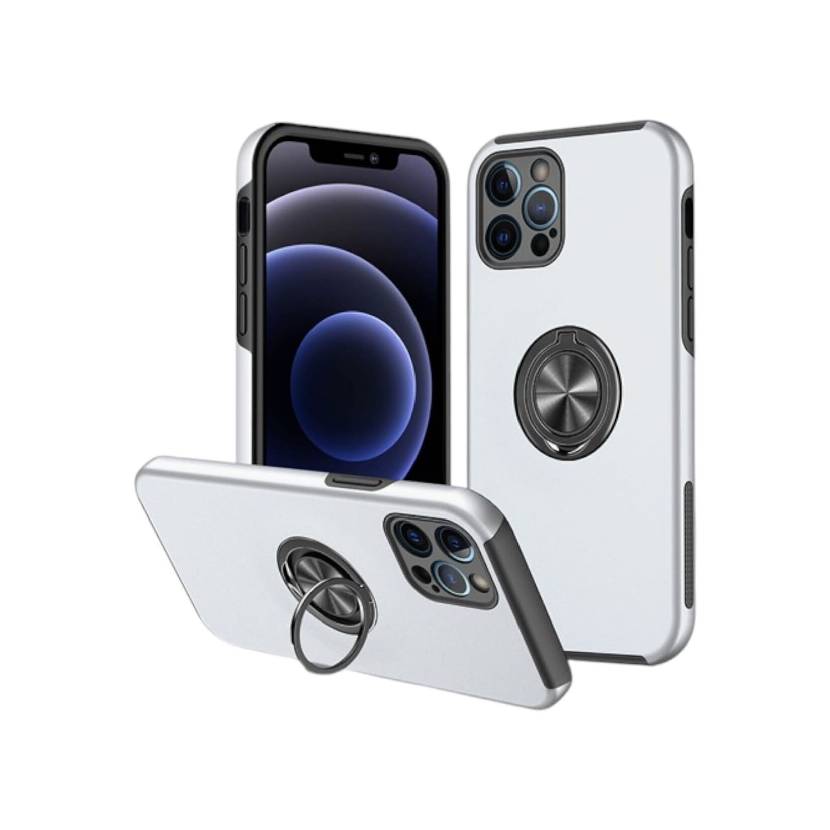 ÉTUI CASE IPHONE 17 AIR - Hybrid Shock Absorbing Case with Kickstand