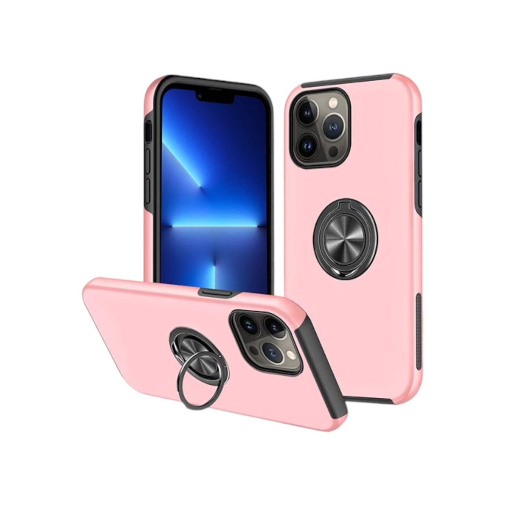 ÉTUI CASE IPHONE 17 AIR - Hybrid Shock Absorbing Case with Kickstand
