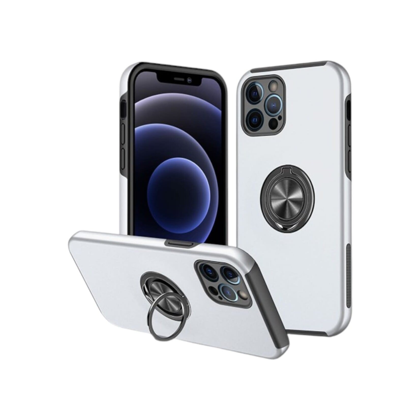ÉTUI CASE IPHONE 17 PRO / 18 PRO - Hybrid Shock Absorbing Case with Kickstand