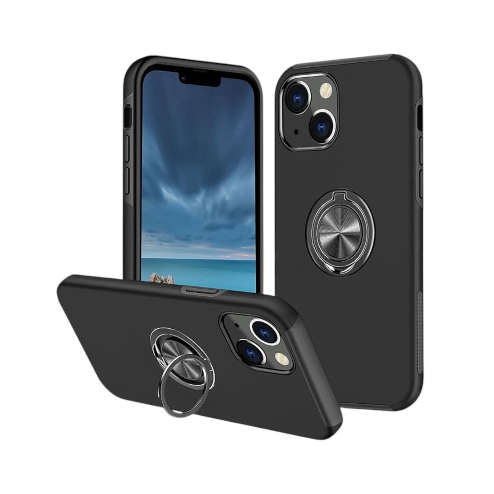 ÉTUI CASE IPHONE 17 PRO MAX - Hybrid Shock Absorbing Case with Kickstand