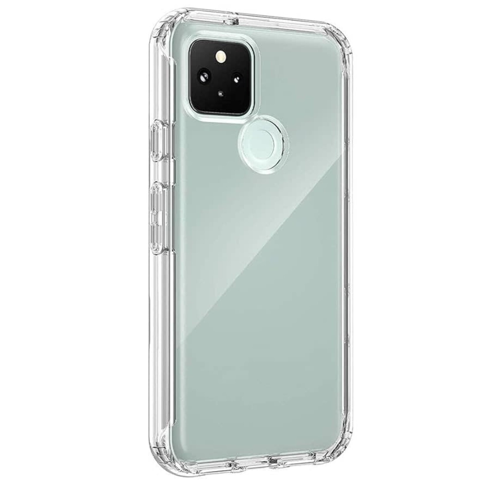 Google ÉTUI GOOGLE PIXEL 5 - Blu Element - DropZone Rugged Case Clear