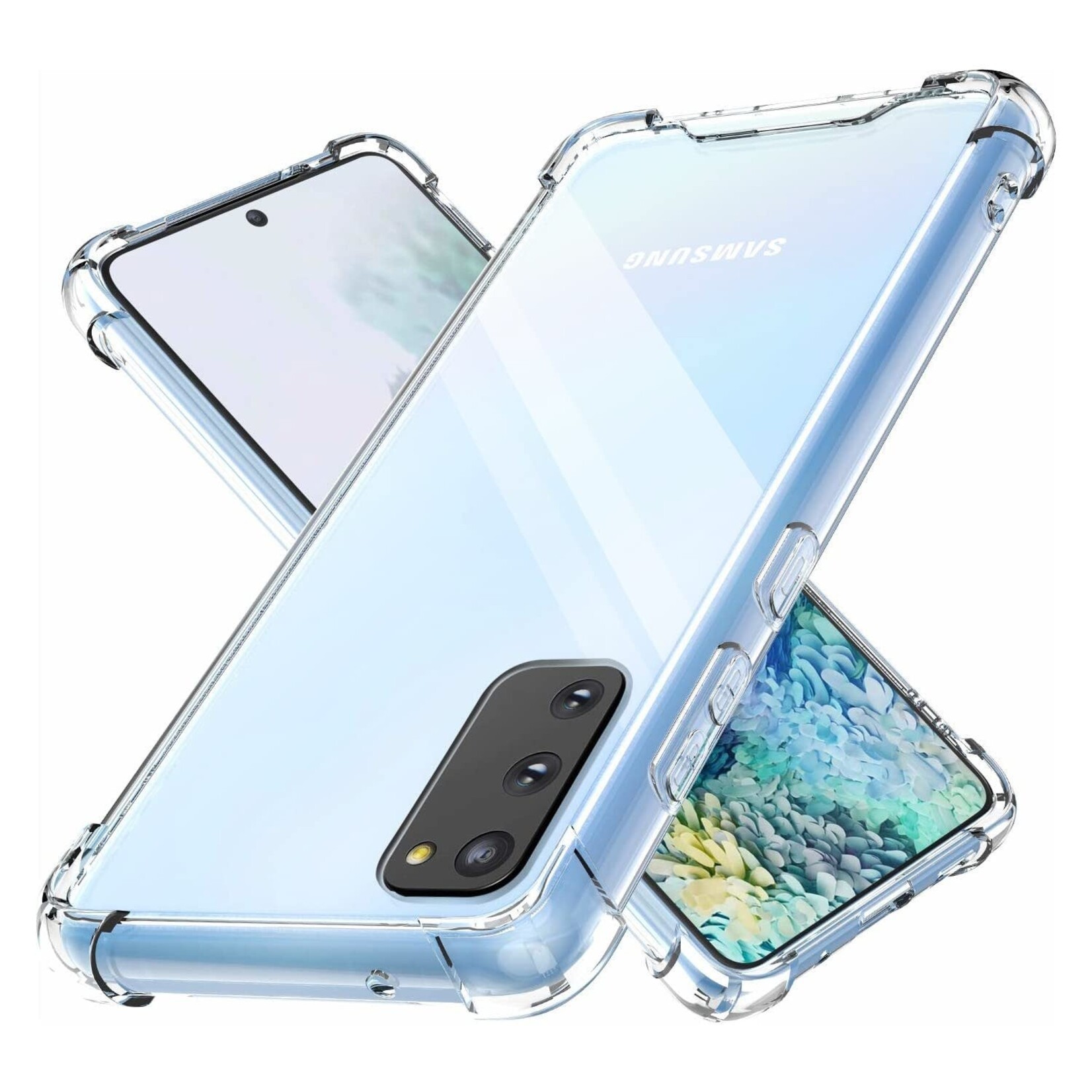 ÉTUI CASE SAMSUNG S20 PLUS - Blu Element Clear Shield Case