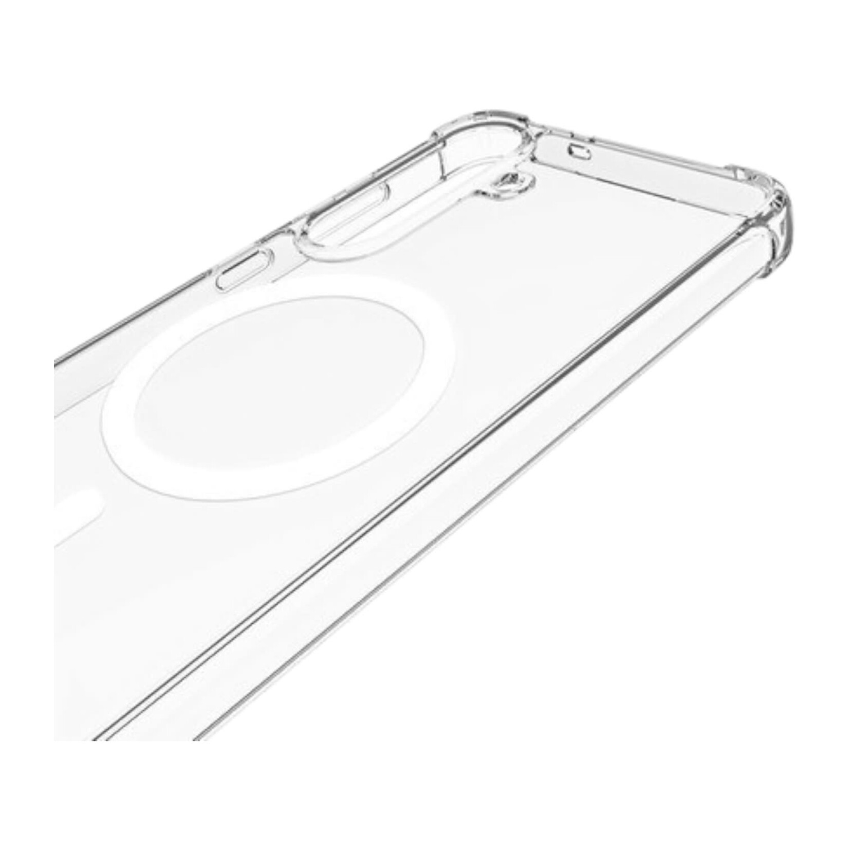 blu element ÉTUI SAMSUNG S25 FE - Blu Element DropZone Rugged Clear w/Magnets Case Clear