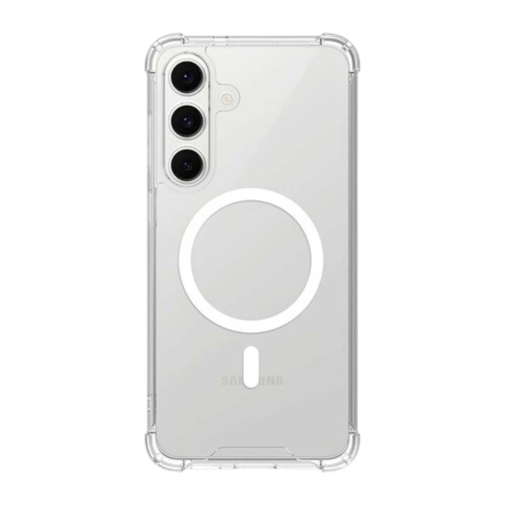 blu element ÉTUI SAMSUNG S25 FE - Blu Element DropZone Rugged Clear w/Magnets Case Clear