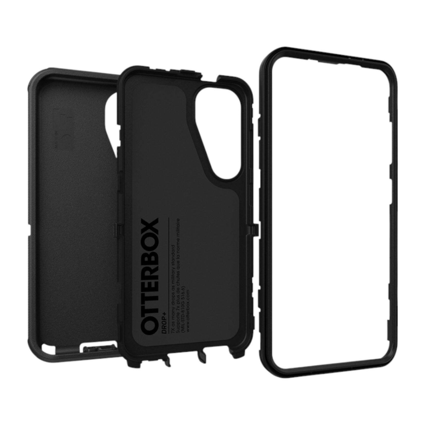 ÉTUI CASE SAMSUNG S25 / S24  - Otterbox Defender Pro Noir BLACK