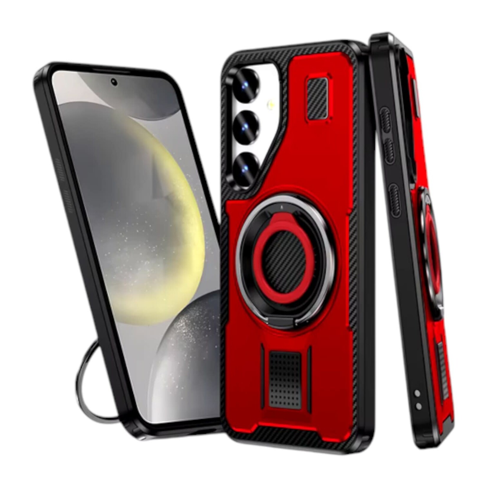 ÉTUI SAMSUNG S24 / S25 - Power Ring Armor Case