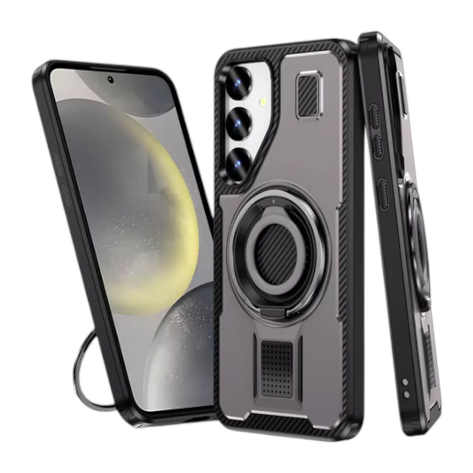ÉTUI SAMSUNG S25 - Power Ring Armor Case