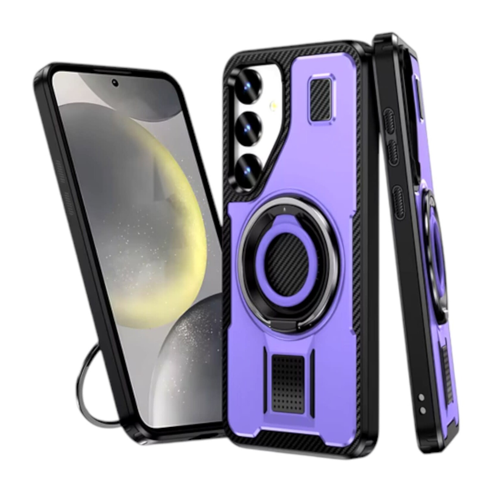 ÉTUI SAMSUNG S24 / S25 - Power Ring Armor Case
