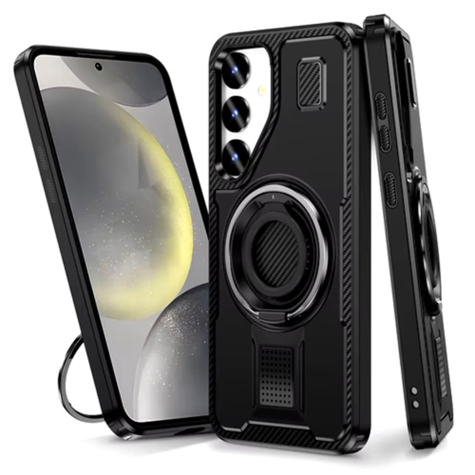 ÉTUI SAMSUNG S24 / S25 - Power Ring Armor Case