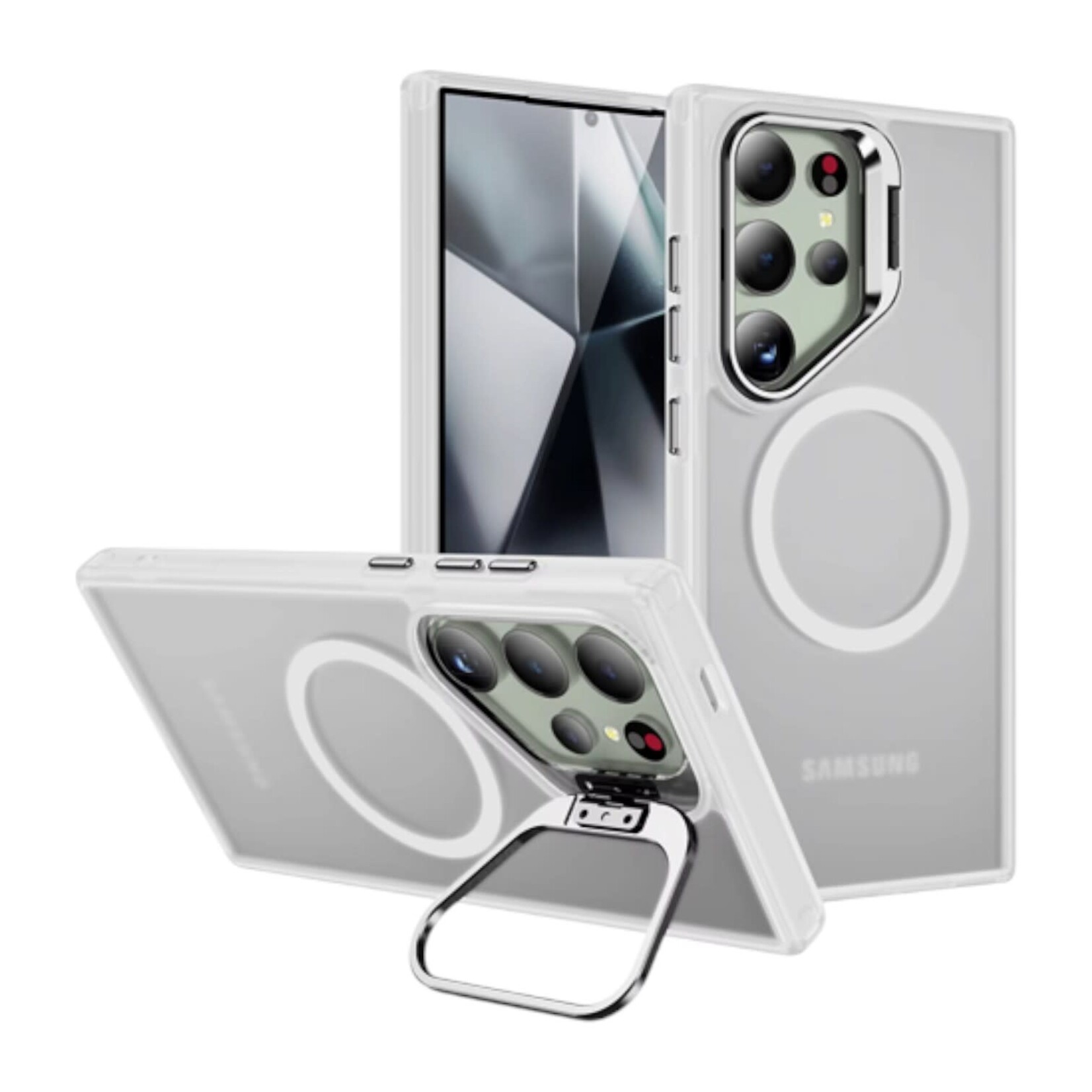 ÉTUI SAMSUNG S25 / S24 - TPU with Magsafe and Holder Case