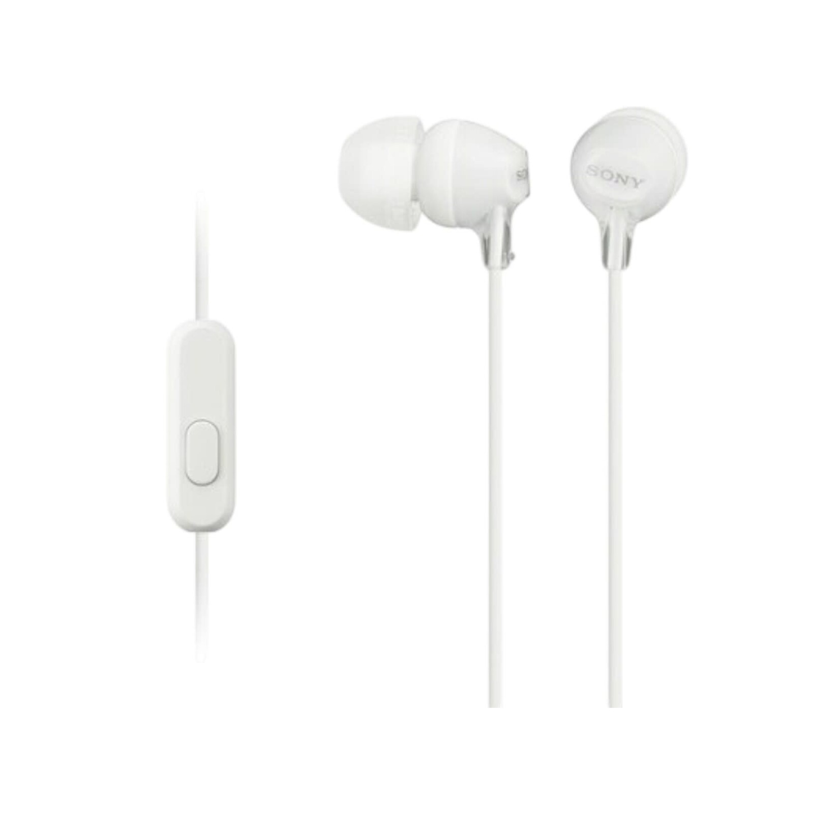 Sony Casque Intra-Auriculaire Filaire Blanc