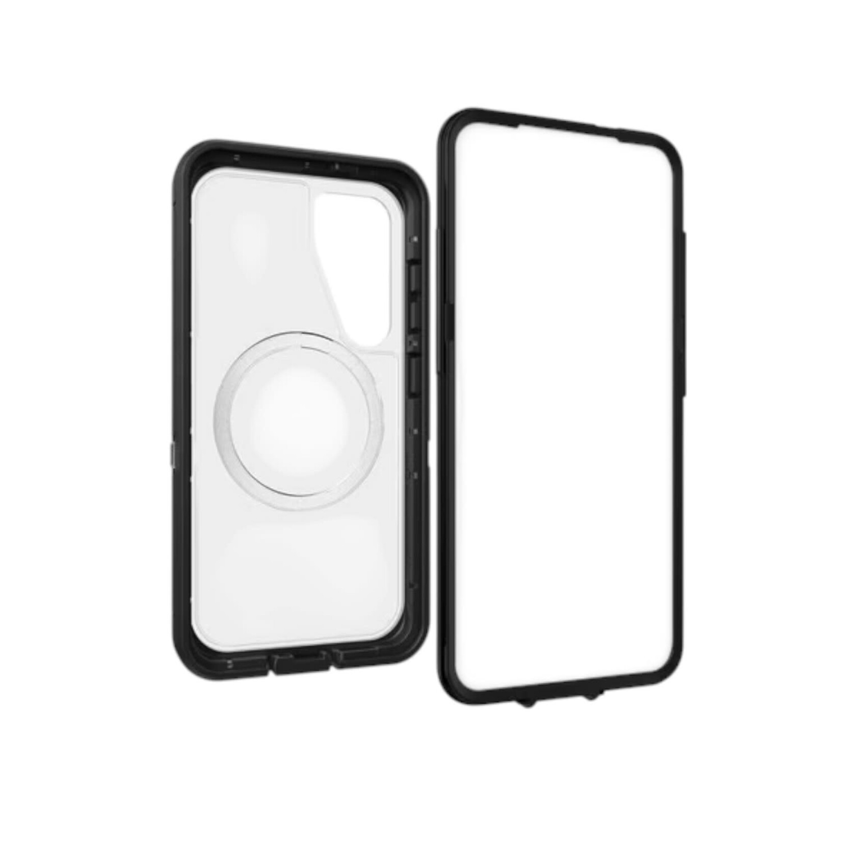 ÉTUI CASE SAMSUNG GALAXY S25 - OtterBox Defender Pro XT Clear Case w/Magnets Dark Side