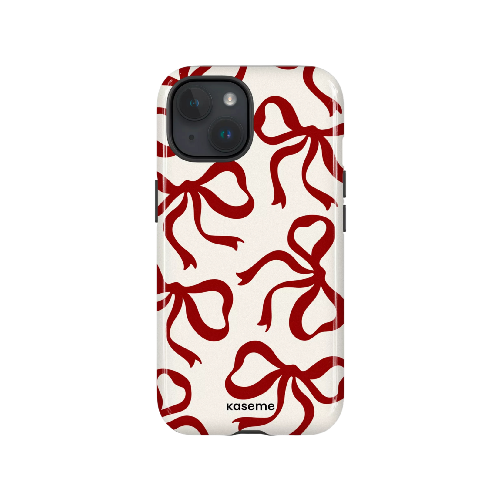 ÉTUI IPHONE 17 - Kaseme Lace Burgundy