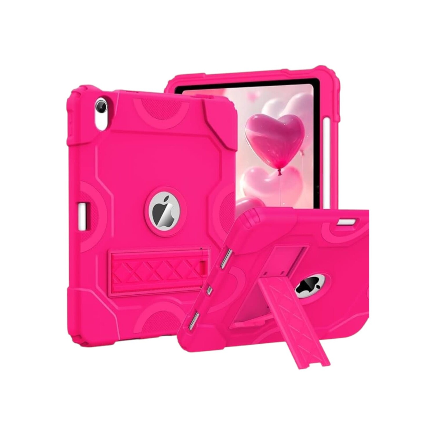 ÉTUI IPAD 10TH GEN. WITH KICKSTAND ANTICHOC ROSE