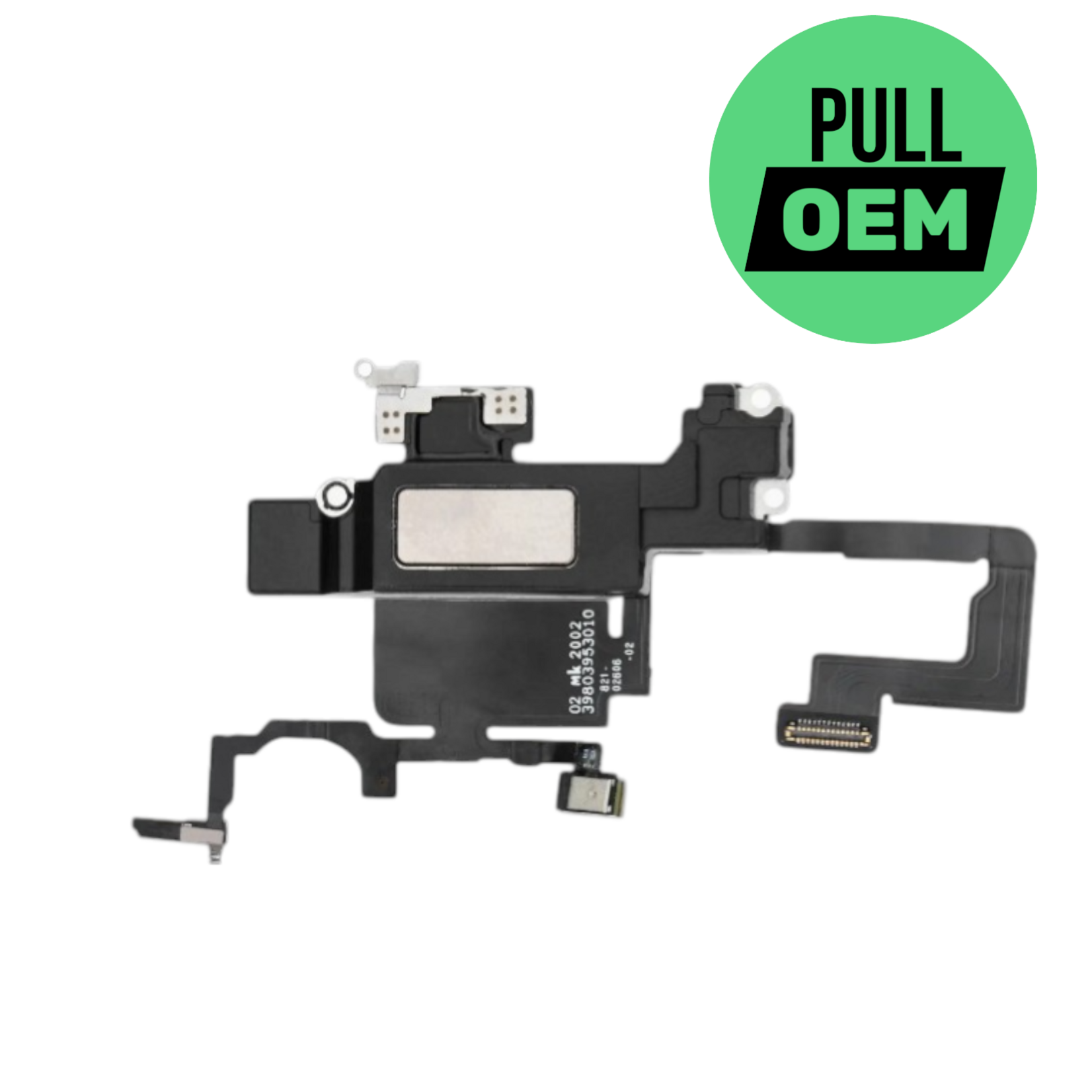 Apple Earpiece Speaker With Proximity Sensor Cable For iPhone 12 Mini (Warning: Soldering Required For Face ID Functionality) Pull OEM