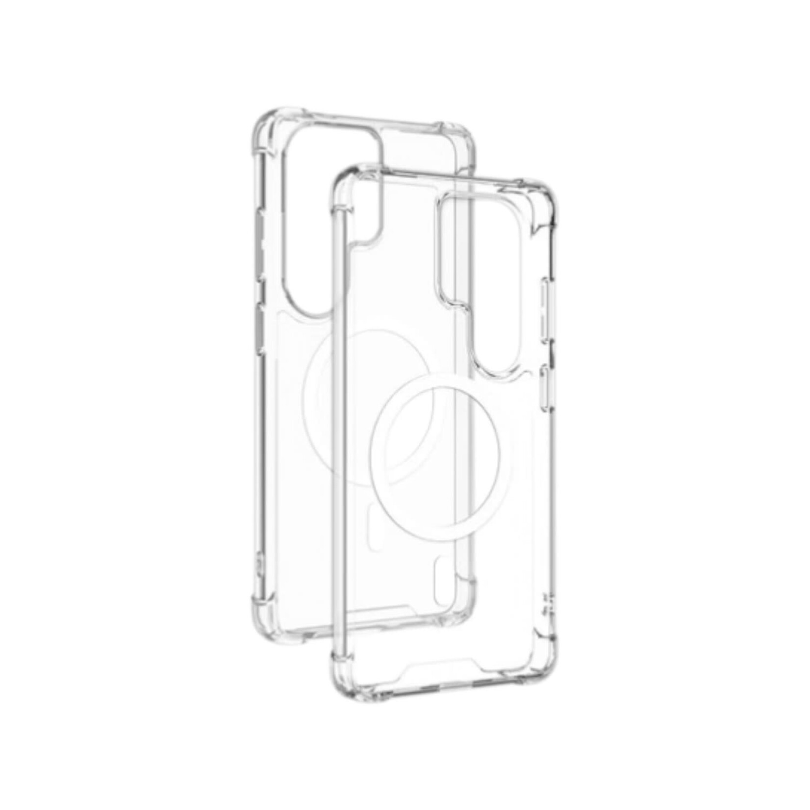 ÉTUI CASE SAMSUNG GALAXY S25 PLUS  - Blu Element Dropzone Rugged Case w/Magnets Clear