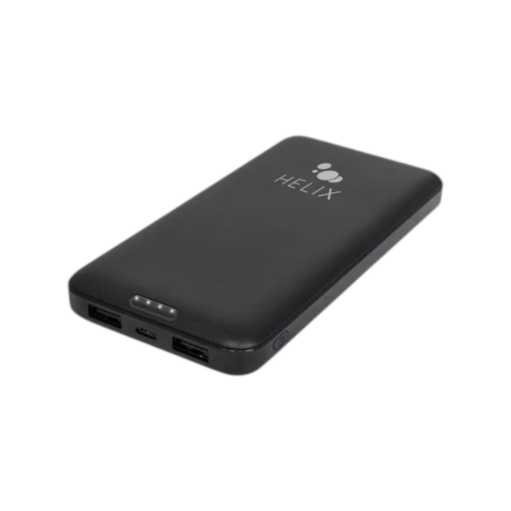 Helix/Retrak Power Bank 10000 mAh with USB-C and Dual USB-A Ports Black