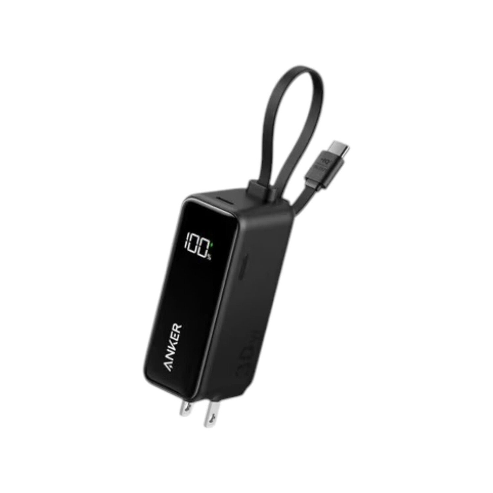 Anker Fusion Power Bank 5.000mAh 22.5W with USB-C Cable Black
