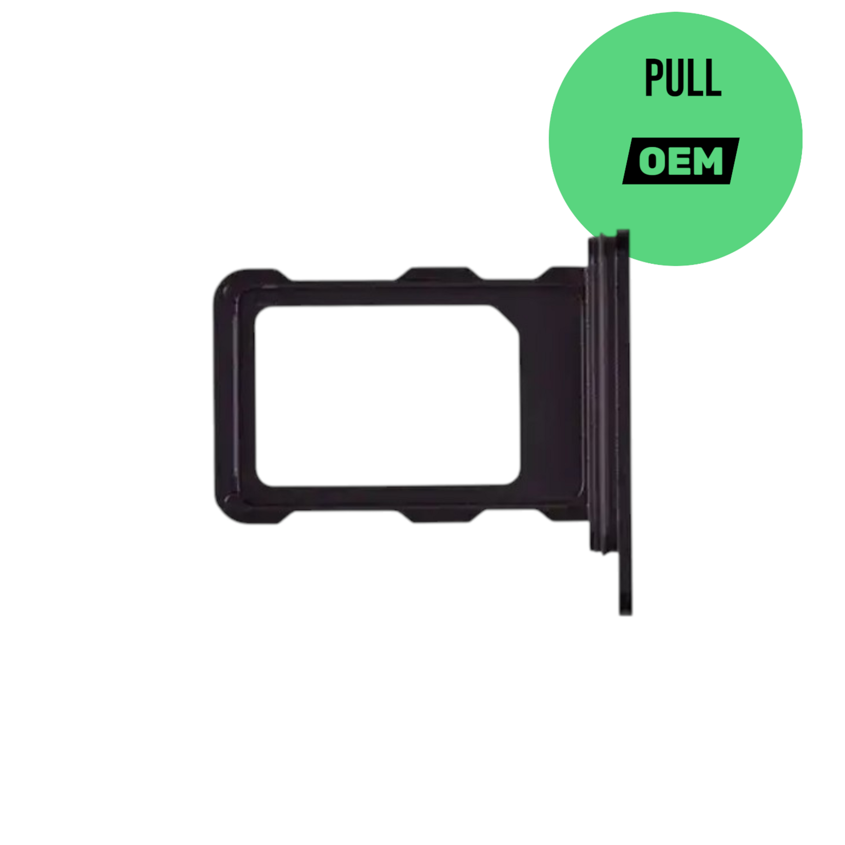 Apple Single SIM Card Tray For iPhone 16 Pro / 16 Pro Max (Pull OEM) (Black Titanium)