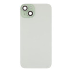 Back Glass With Steel Plate, Wireless NFC MagSafe Magnet and Flashlight Flex Pre-Installed Compatible for iPhone 15 Plus – Green