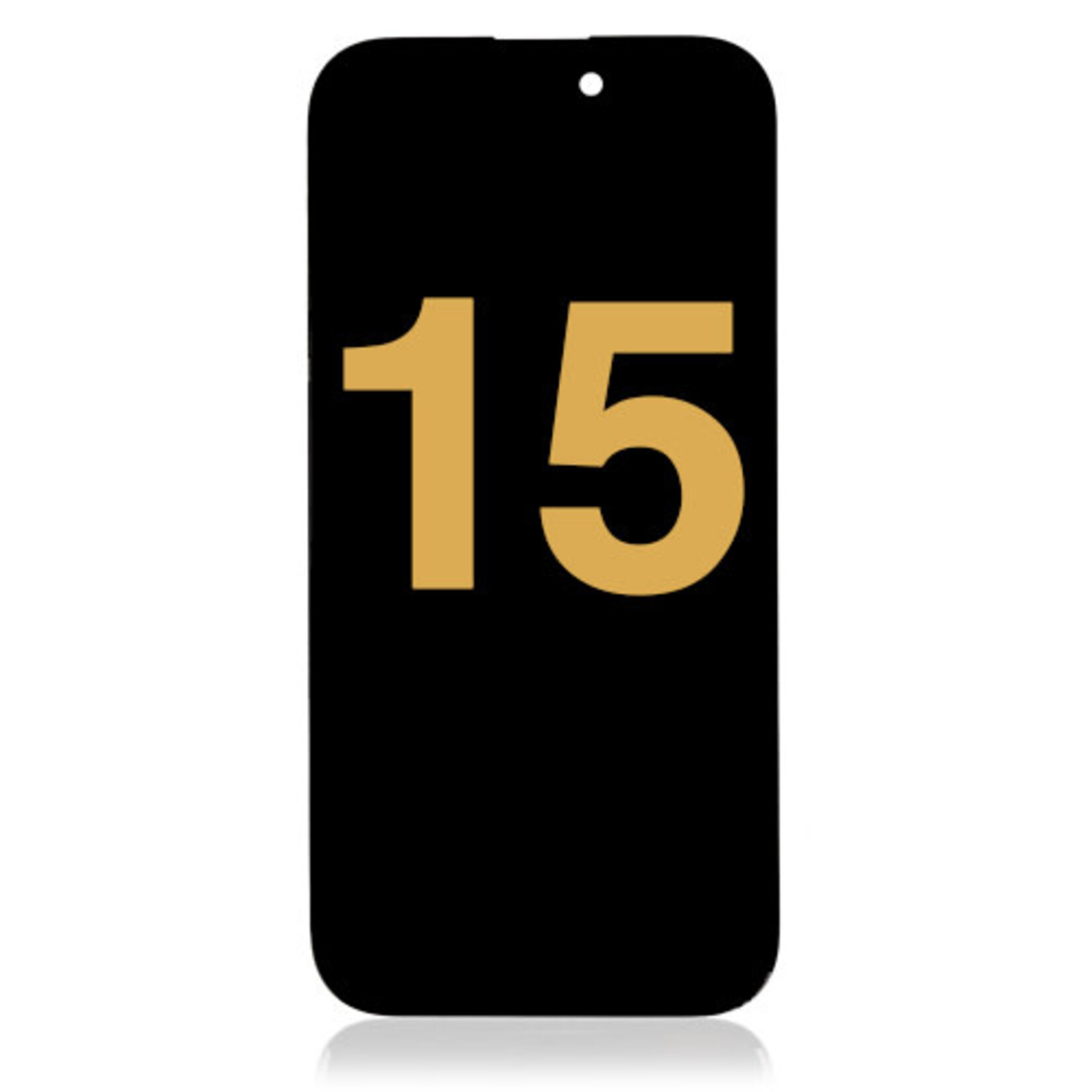 LCD OLED Assembly Compatible for iPhone 15 (Refurbished)