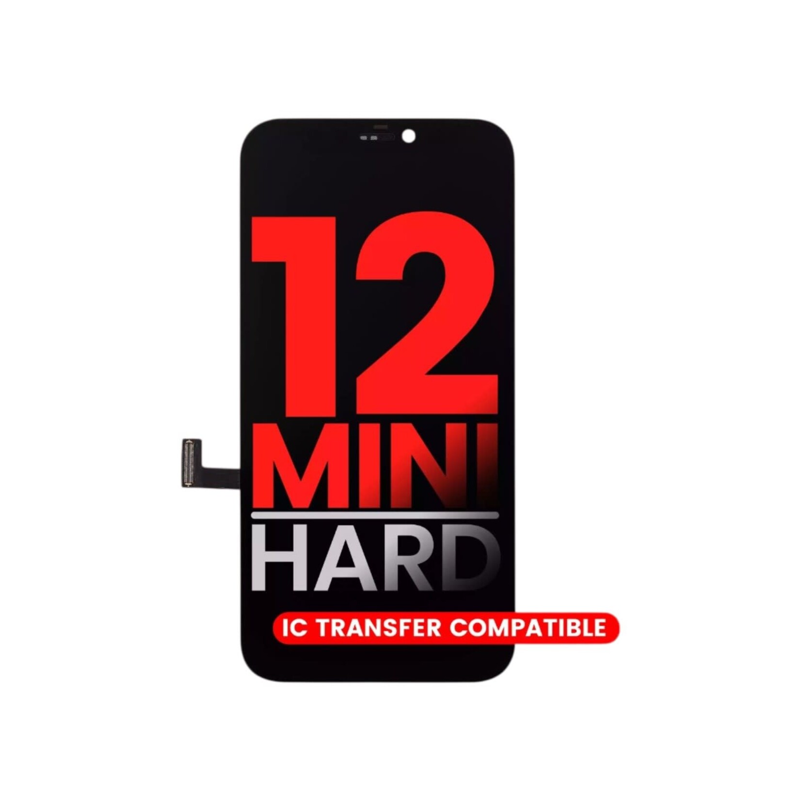 OLED Assembly For iPhone 12 Mini (Aftermarket Plus: Hard) LCD