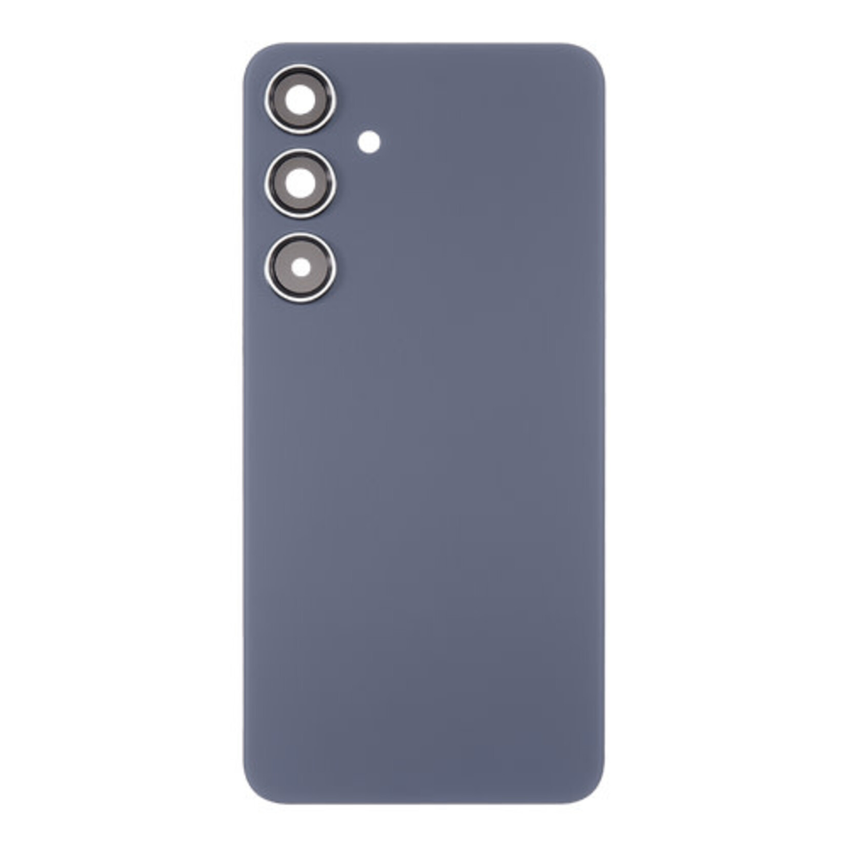 Back Cover Glass With Camera Lens Compatible For Samsung Galaxy S24 5G (No Logo) (Aftermarket Plus) (Cobalt Violet)