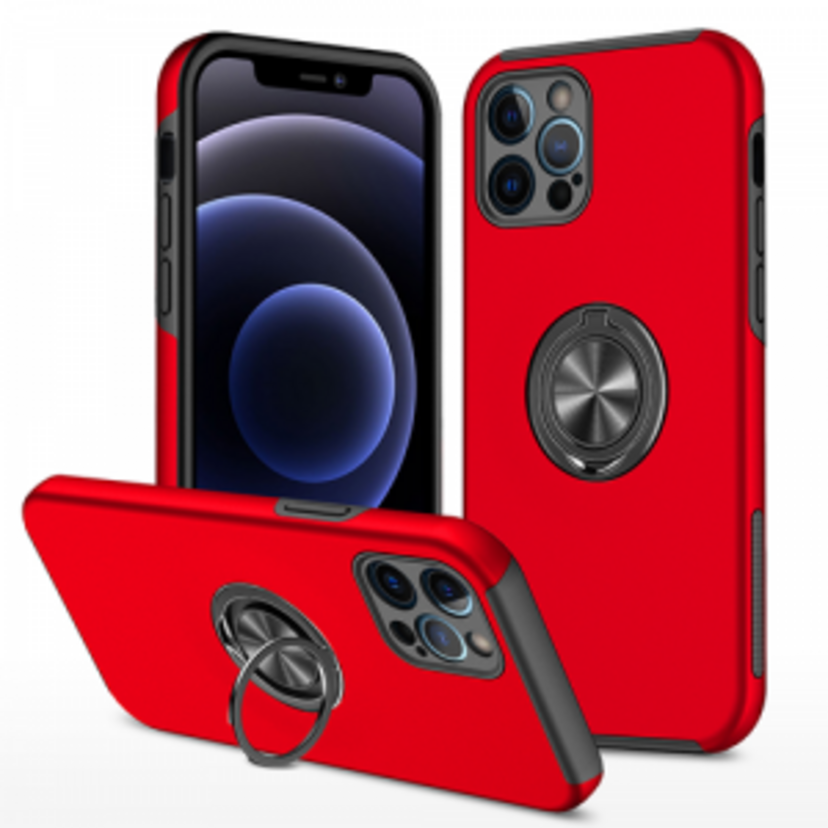 ÉTUI CASE IPHONE 11 / XR - Hybrid Shock Absorbing Case with Kickstand