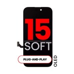 OLED Assembly For iPhone 15 (Aftermarket Pro: XO7 Soft)