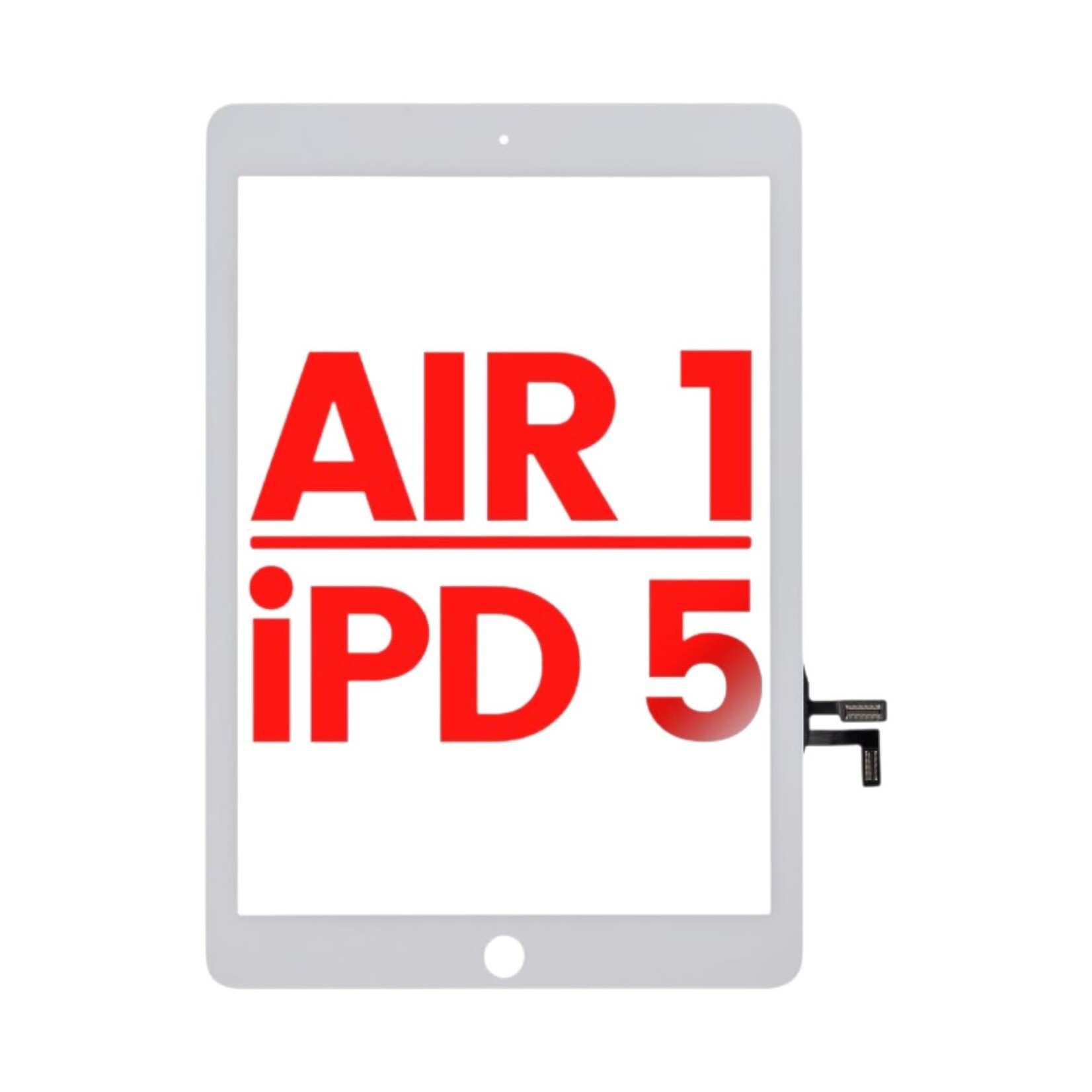 Apple Digitizer For iPad Air 1 / iPad 5 (2017) ((White)