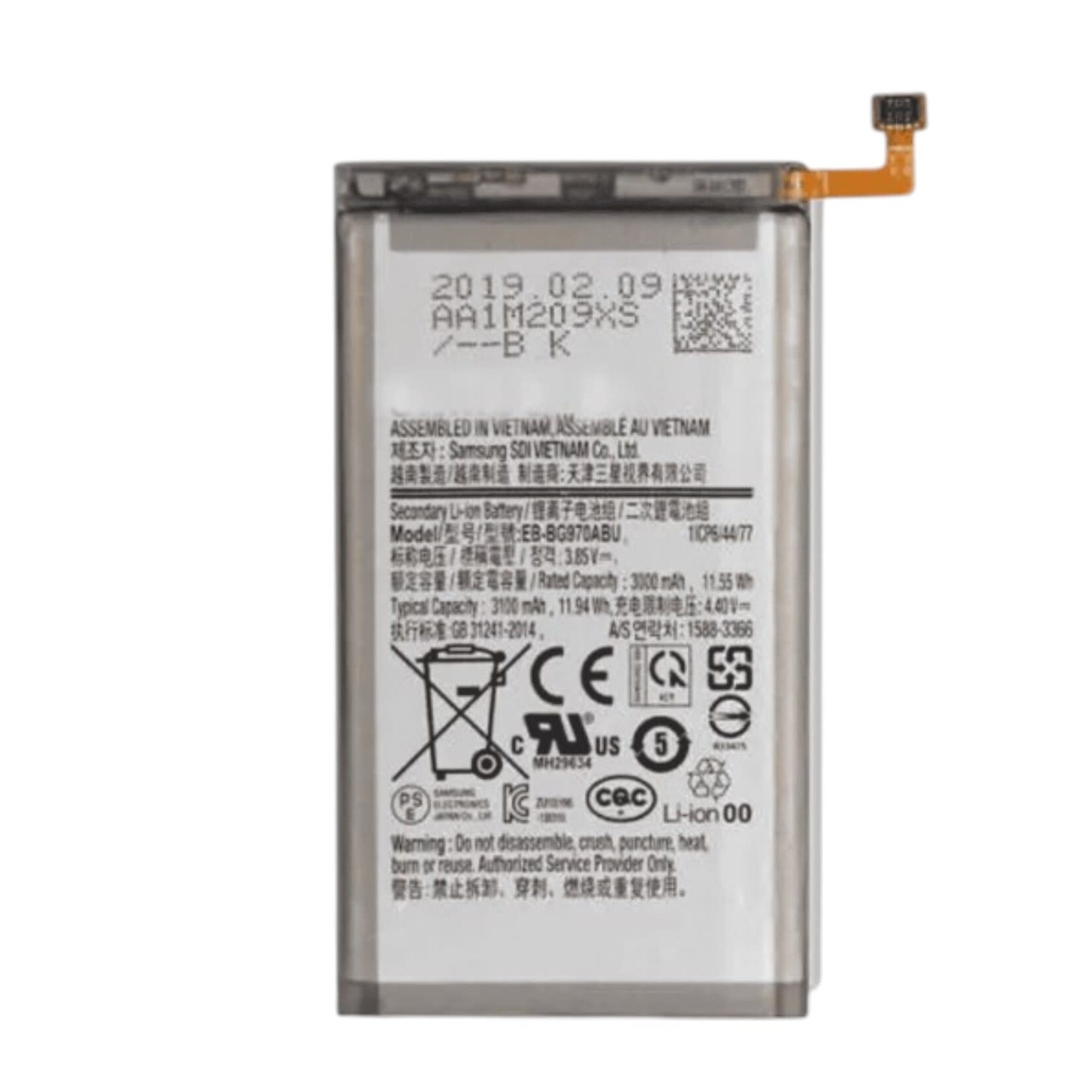 Samsung Replacement Battery For Samsung Galaxy S10e