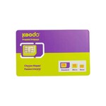 CARTE SIM KOODO MOBILE PRÉPAYÉ