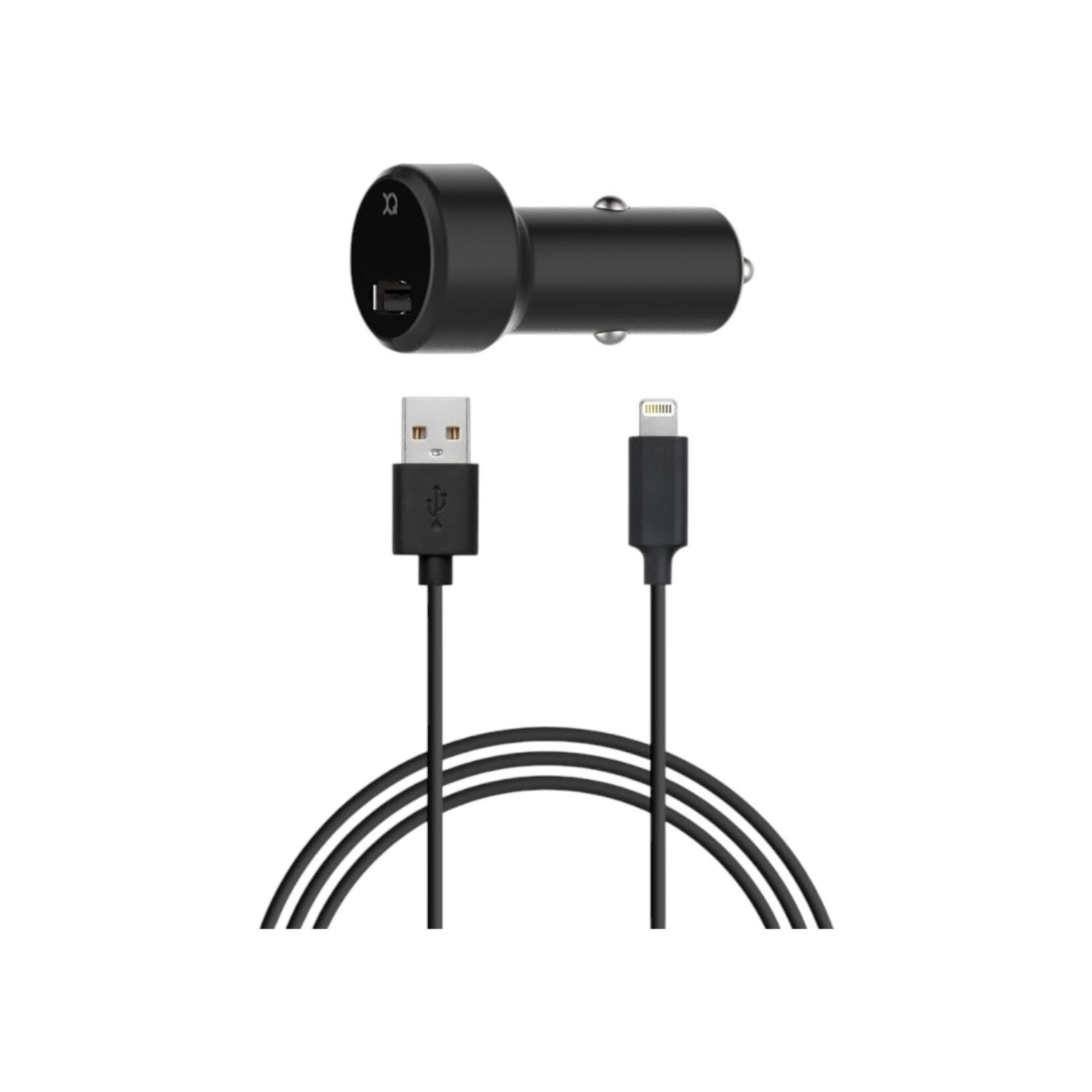 CHARGEUR POUR AUTOMOBILE LIGHTNING USB- XQISIT