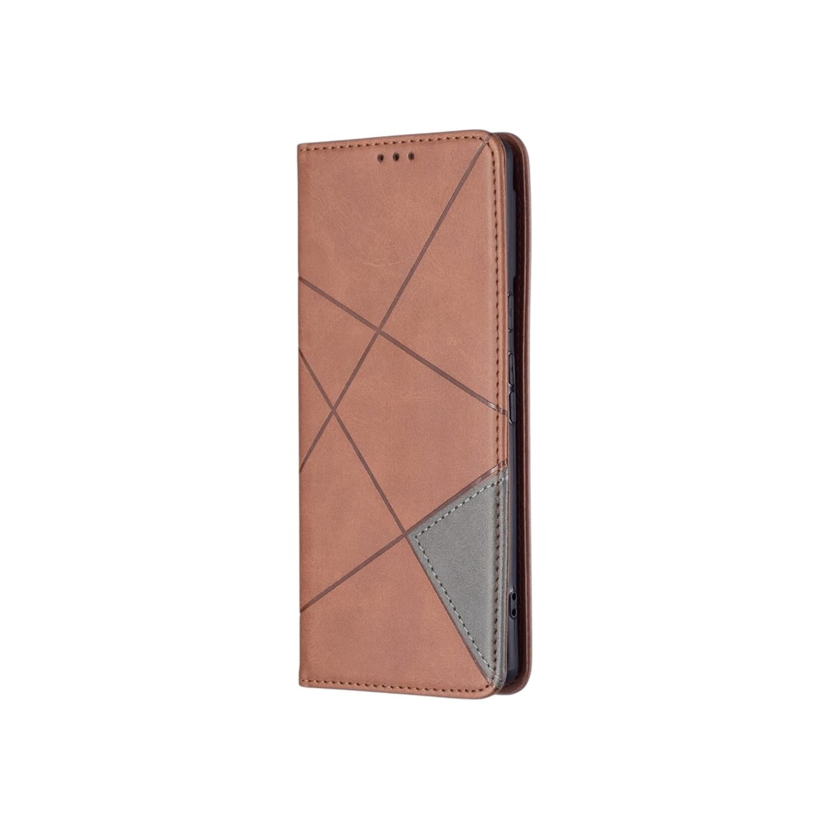 Samsung ETUI SAMSUNG A72- Diamond Grid Grid Splice PU Cuir Flip Stand Stand Stand Coque magnétique