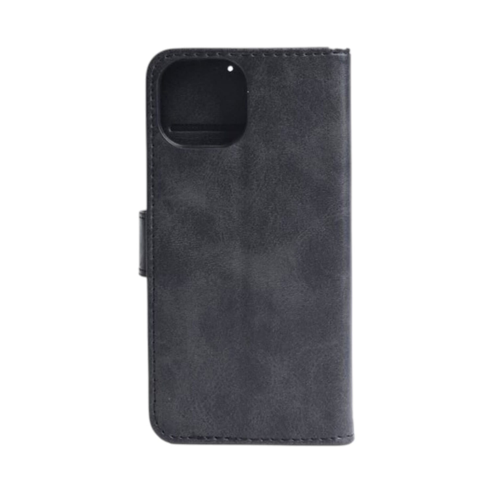blu element ÉTUI CASE IPHONE 16 - Blu Element Vegan Leather Folio Wallet Case Black