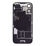 Back Glass With Steel Plate, Wireless NFC MagSafe Magnet and Flashlight Flex Pre-Installed Compatible for iPhone 16 - Ultramarine