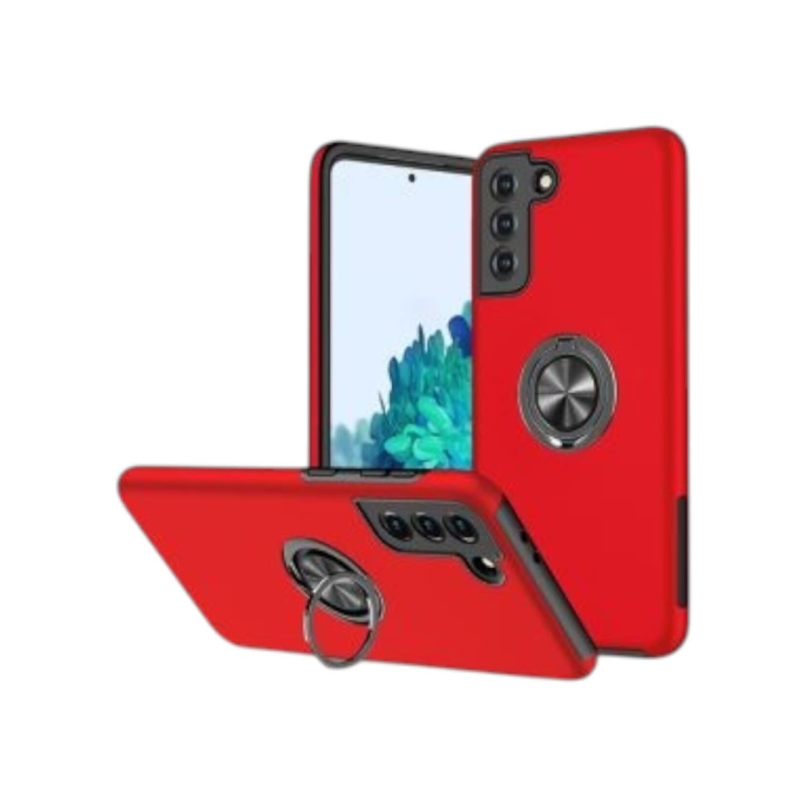 ÉTUI CASE SAMSUNG S22 - Hybrid Shock Absorbing Case with Kickstand for Samsung Galaxy S22