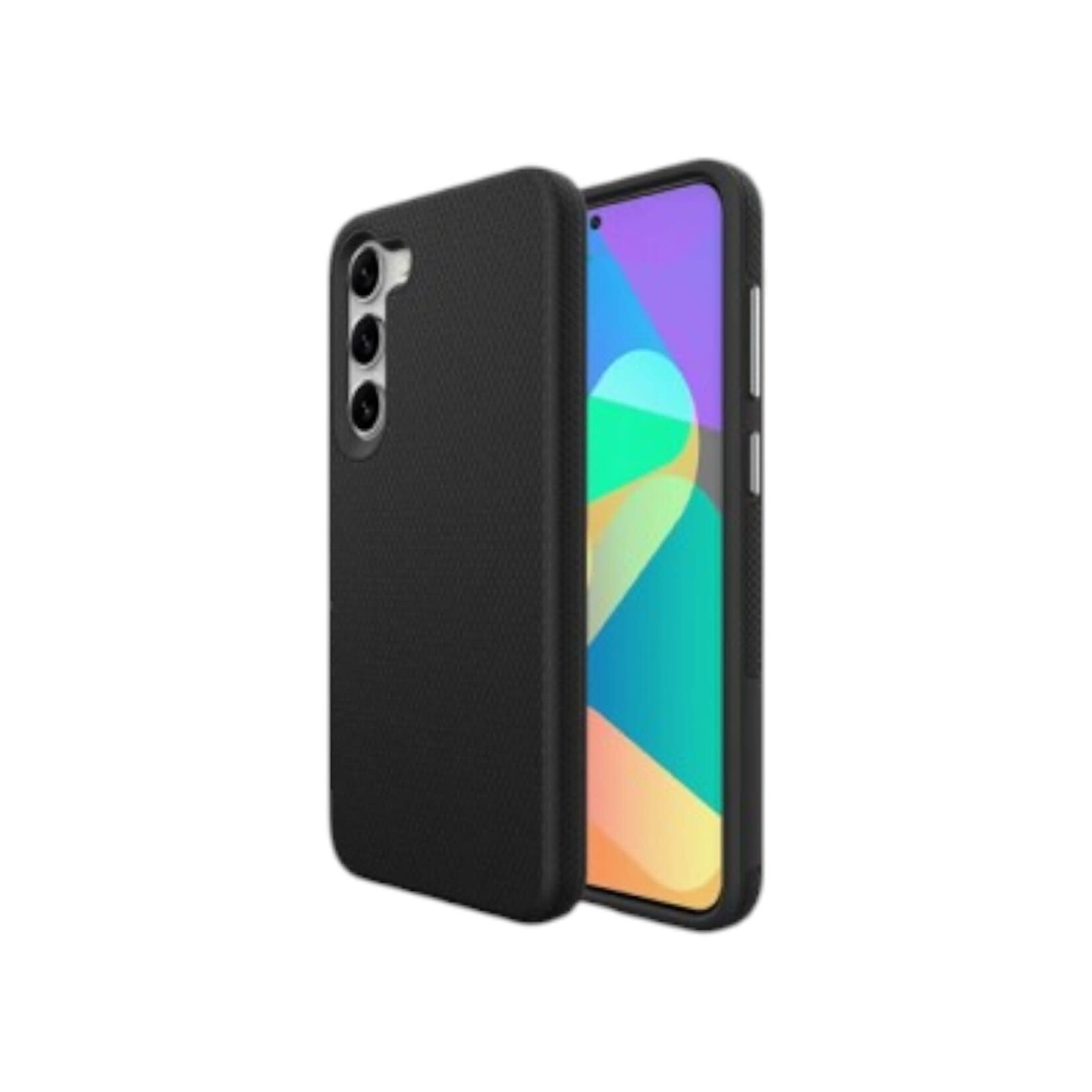 ÉTUI CASE SAMSUNG S22 - Triangle Shockproof Case with Anti Slip Grains