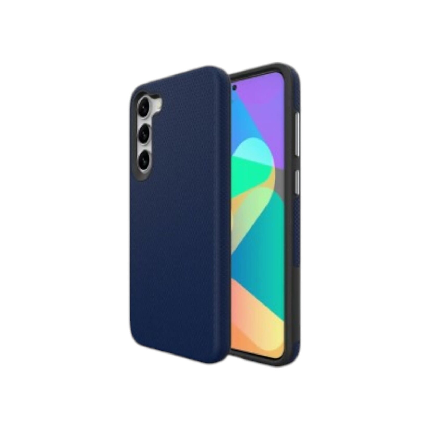 ÉTUI CASE SAMSUNG S22 - Triangle Shockproof Case with Anti Slip Grains